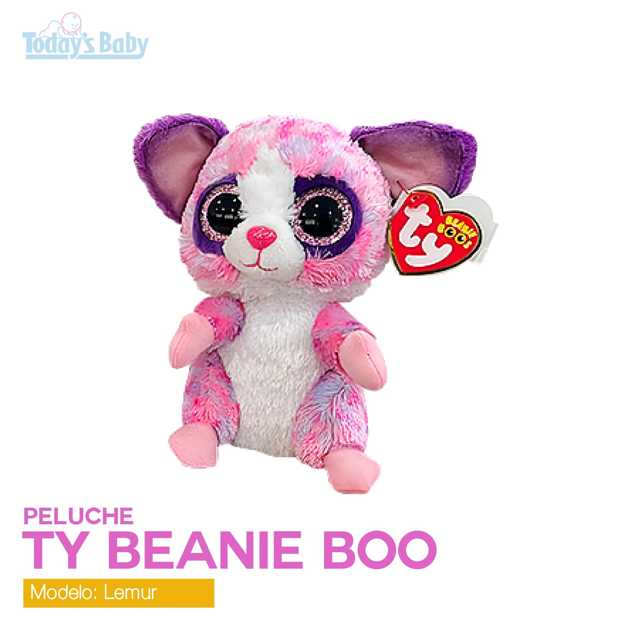 Peluche Ty Beanie Boo Lemur