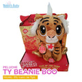 peluche ty beanie boo año nuevo del tigre interactivo para bebé