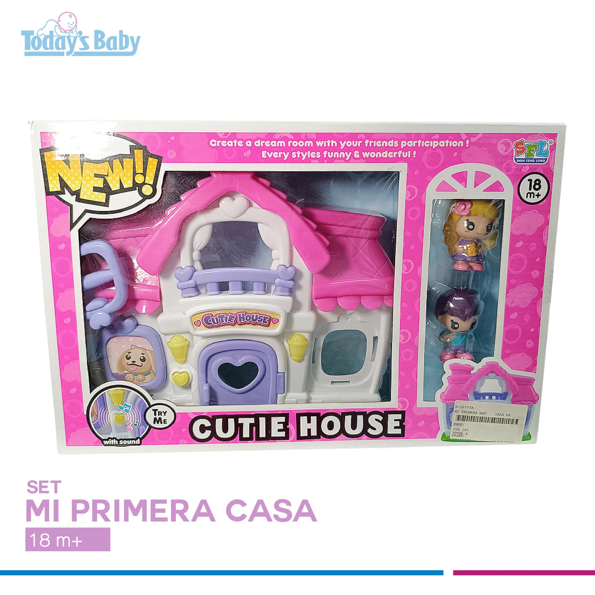 set mi primera casa para bebé