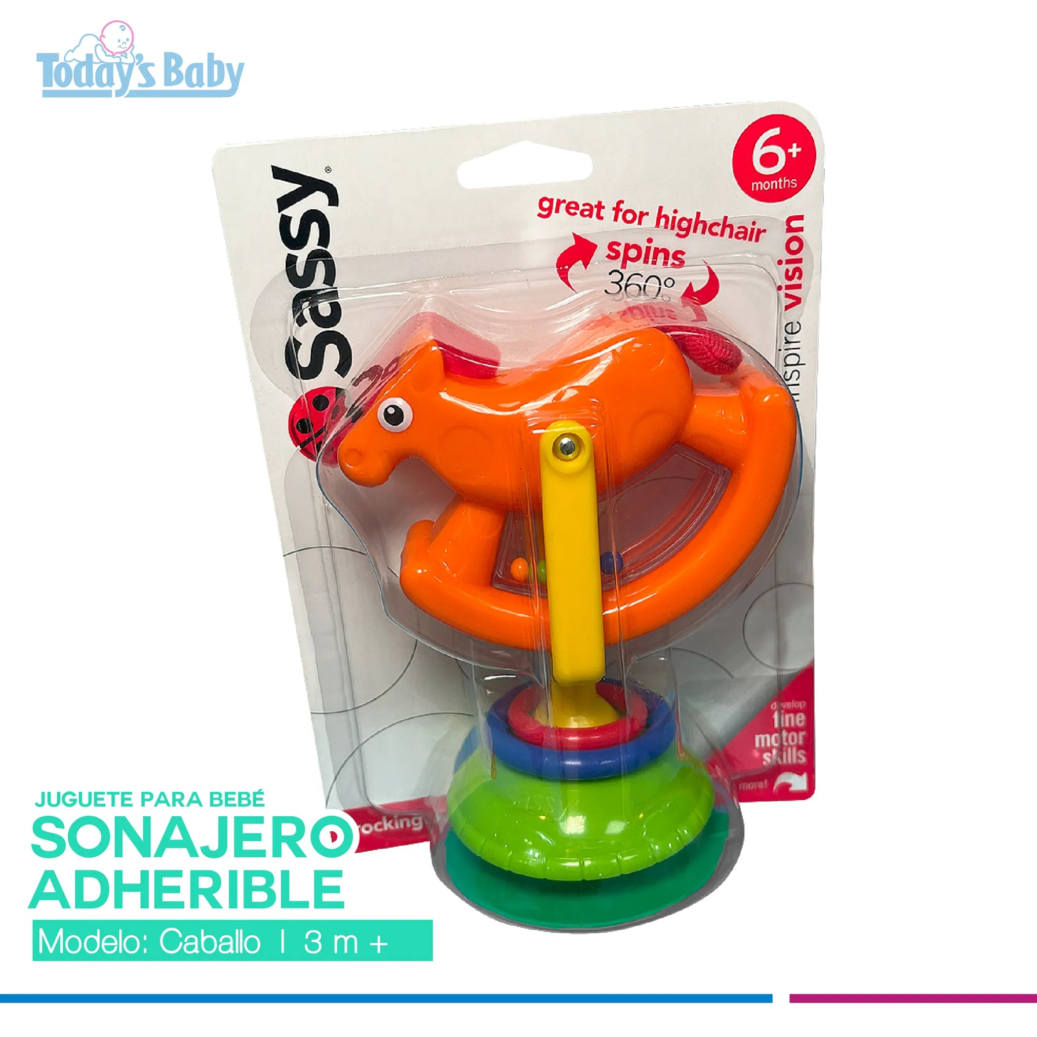 Sonajero adherible de caballo