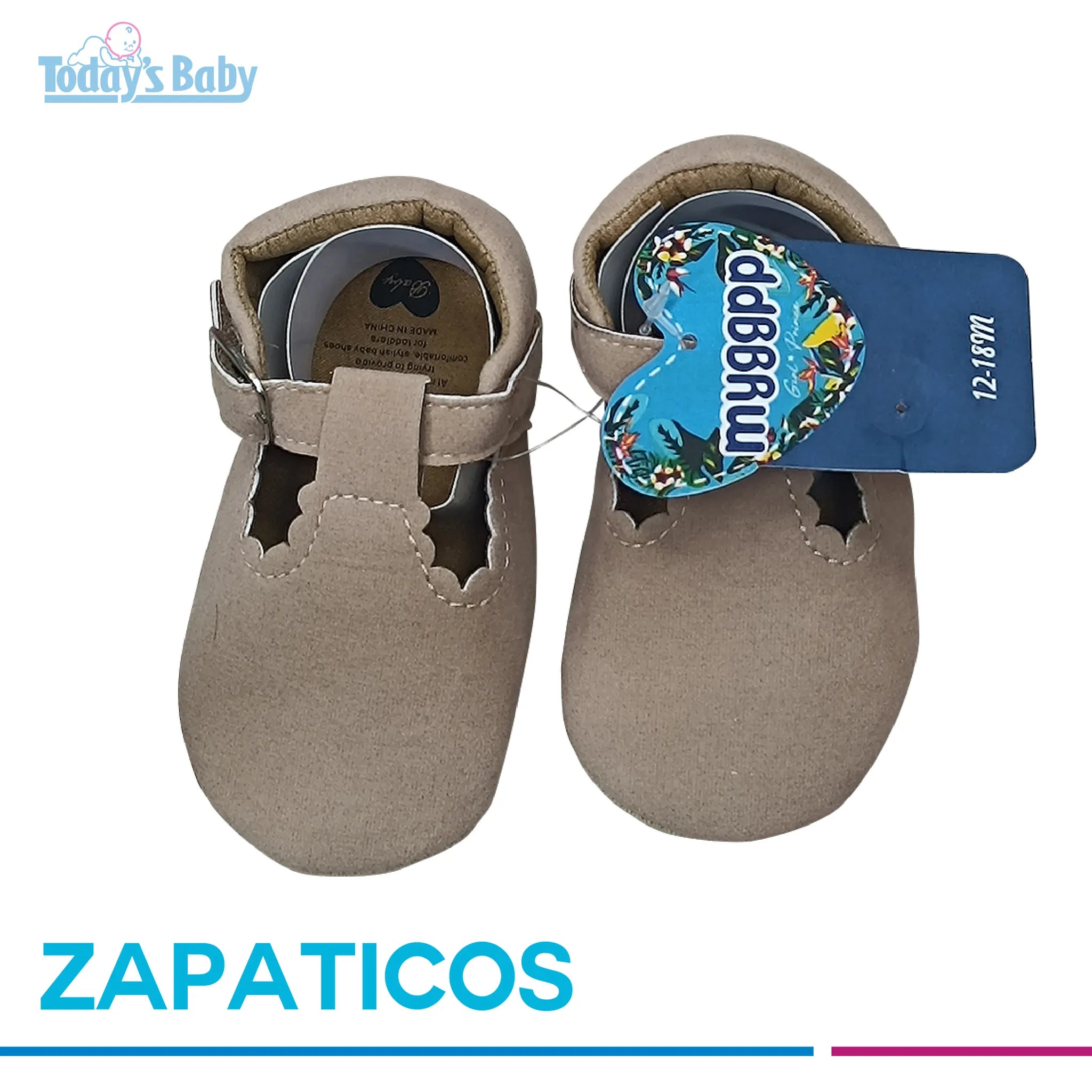 Zapatico tipo Gamuza