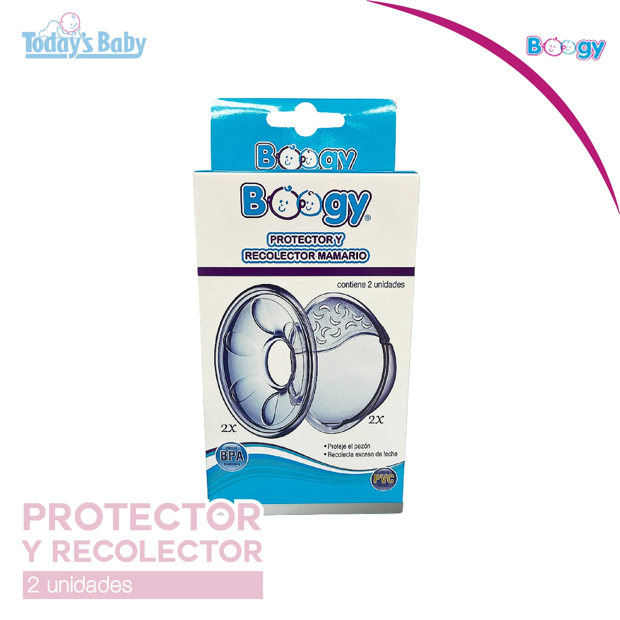 Protector y recolector de leche Boogy