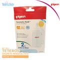 Set de teteros chupete peristáltico 240ml Pigeon