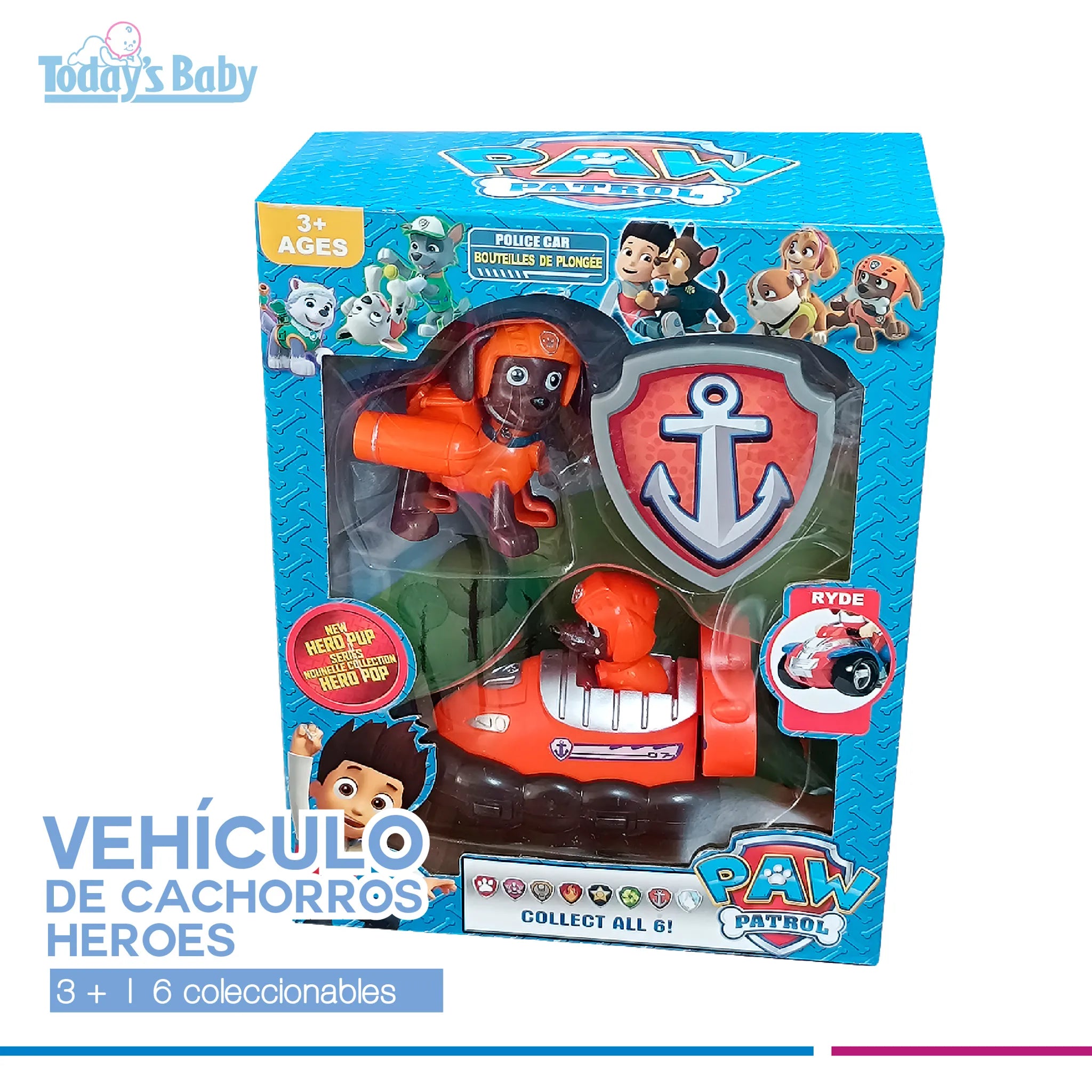 Carrito Paw Patrol Coleccionable