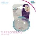 2 Pezoneras de Silicon Talla M  Avent