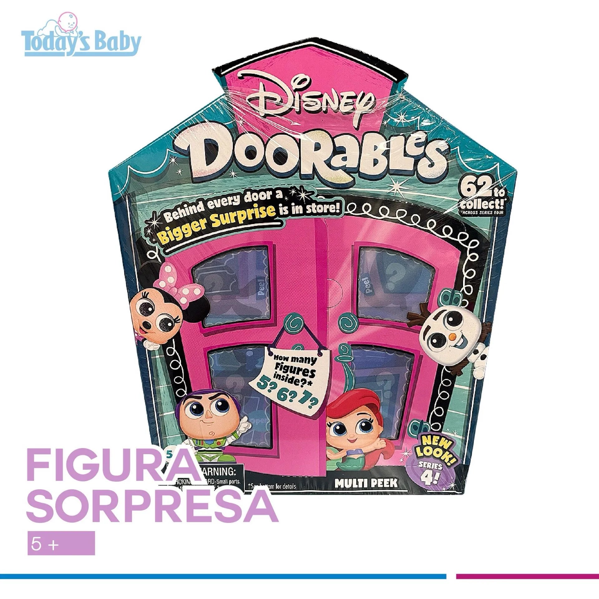 figura sorpresa de disney doorables para bebé