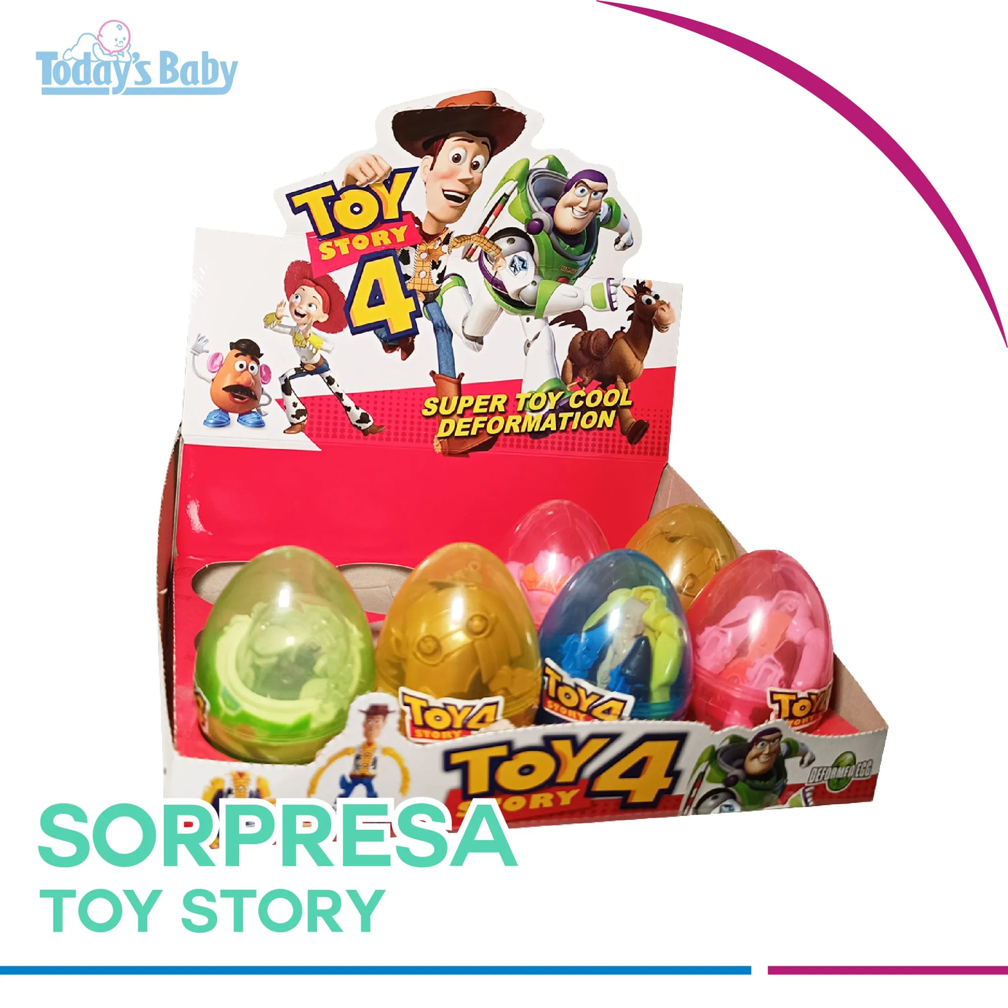 huevitos sorpresa de toy story para bebé