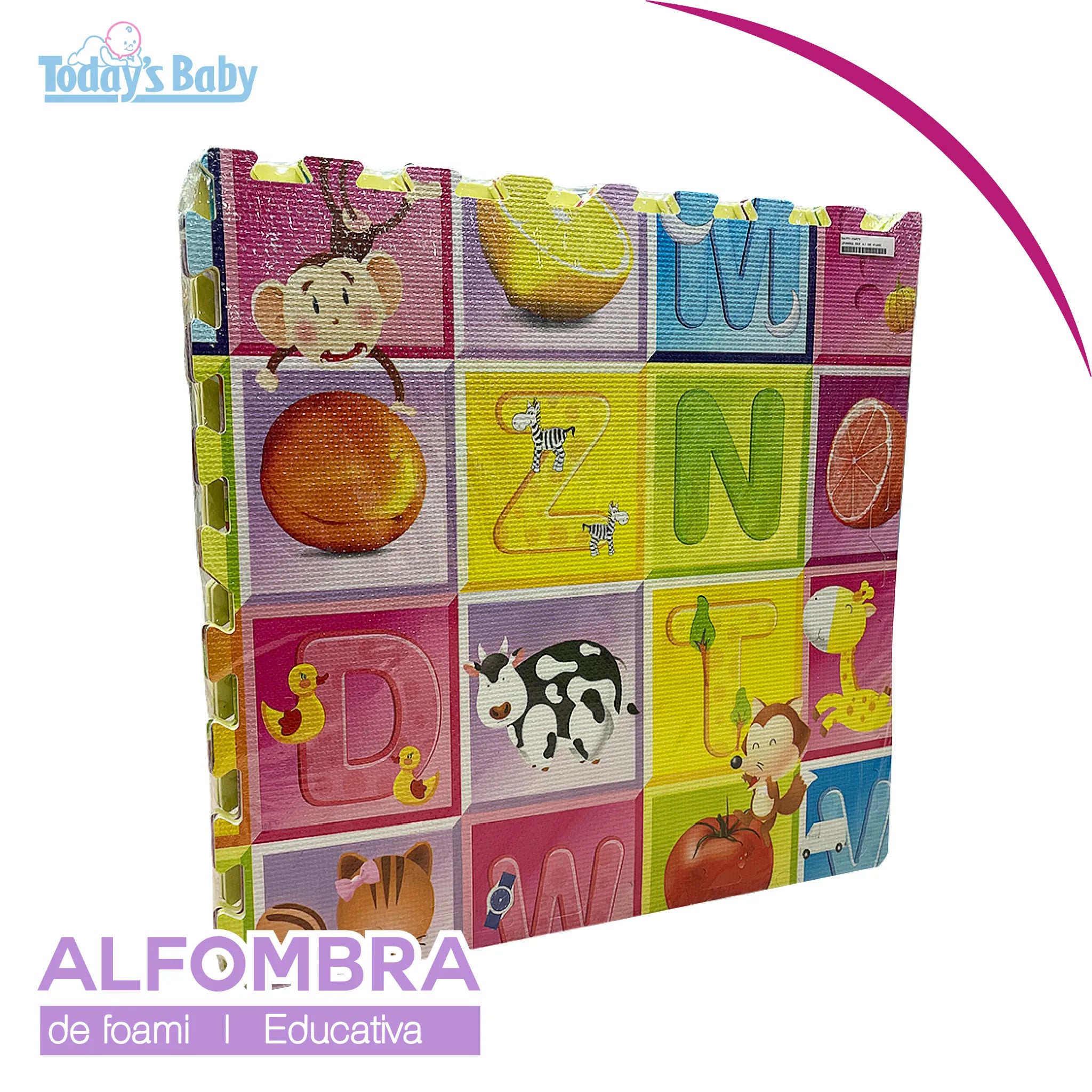 Alfombra de foami puzzle grande