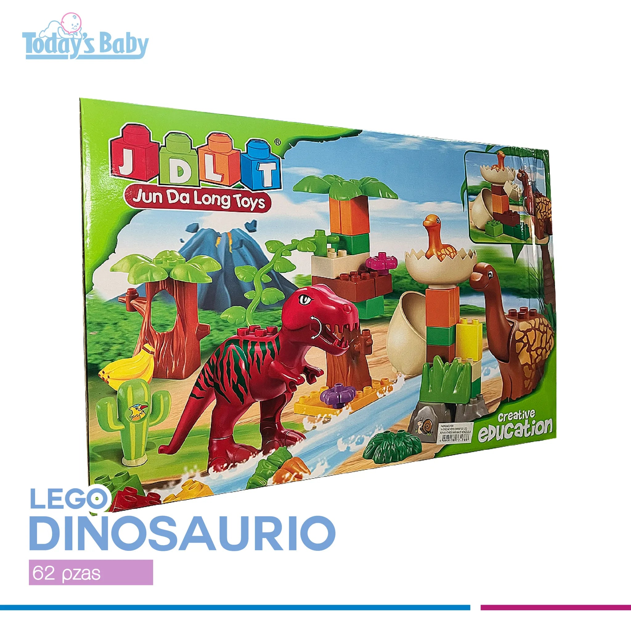 Dinosaurio Valley Bloques 62 piezas
