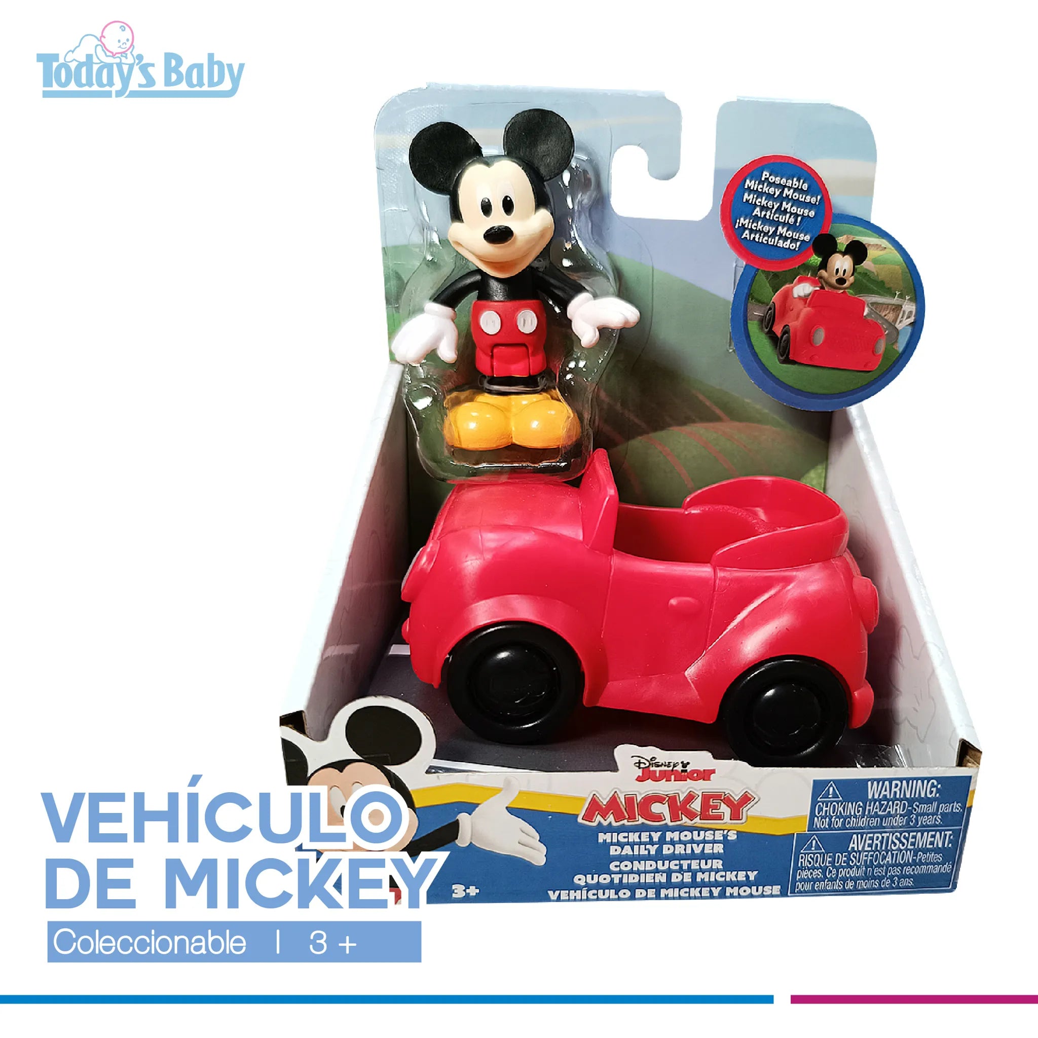 Vehículo de Mickey Coleccionable