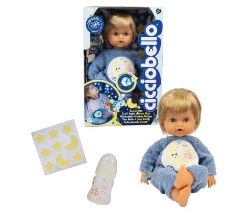 cicciobello buonanotte interactivo para bebé