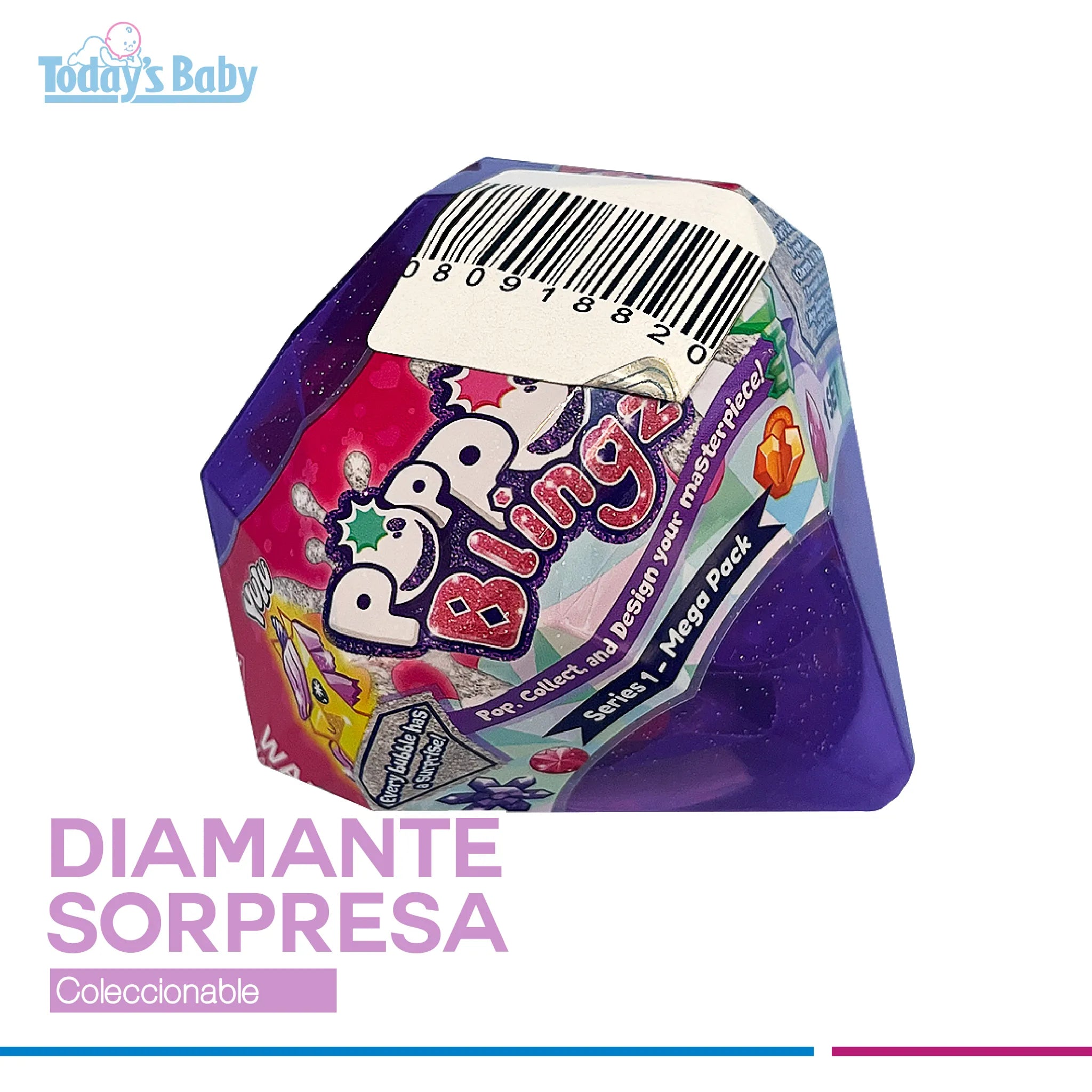 diamante sorpresa coleccionable para bebé