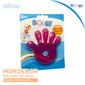 mordedor relleno de agua boogy para bebé