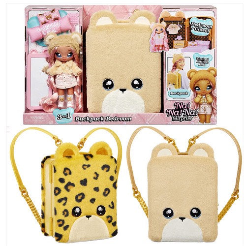 backpack bedroom na! na! na! surprise 3 en 1 para bebé