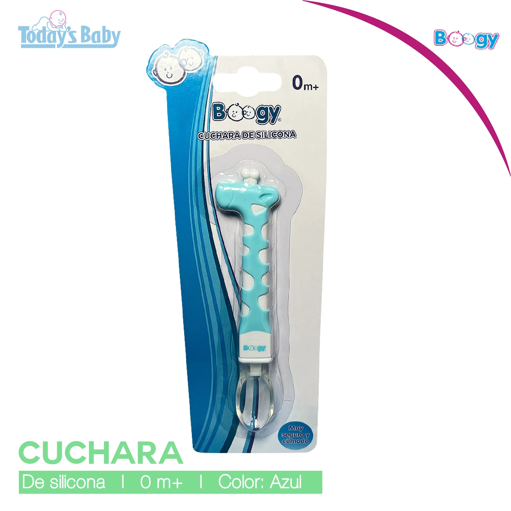 Cuchara de silicona Boogy