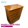 Mueble 7 gavetas de madera