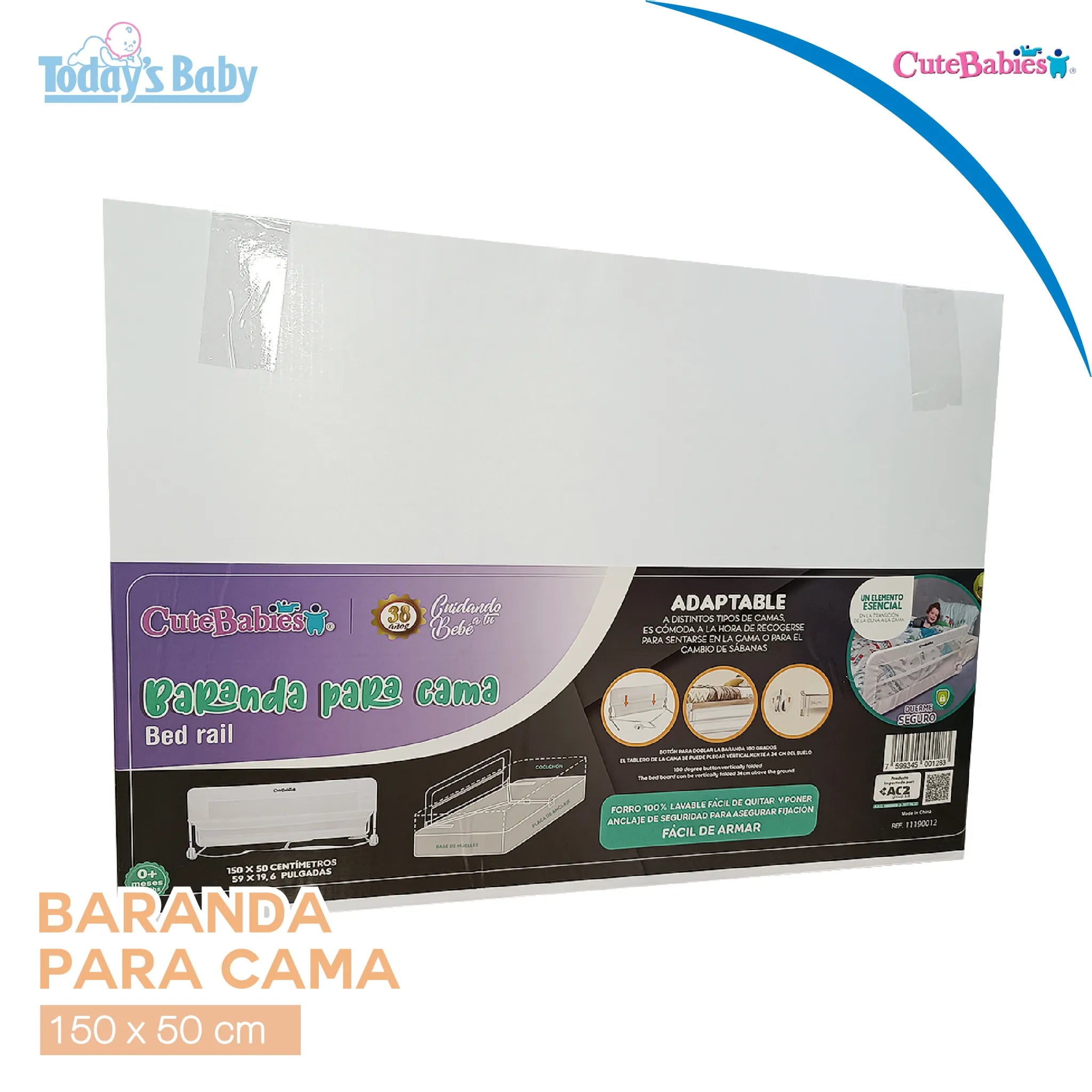 Baranda para cama Bed Rail Cute Babies
