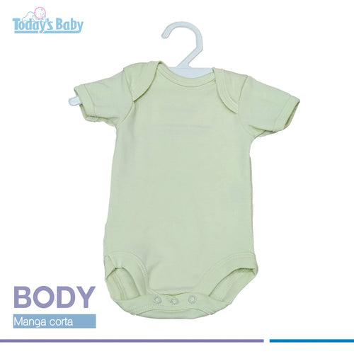 body manga corta baby futri para bebé