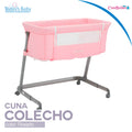 Cuna Colecho Rosado Cute Babies