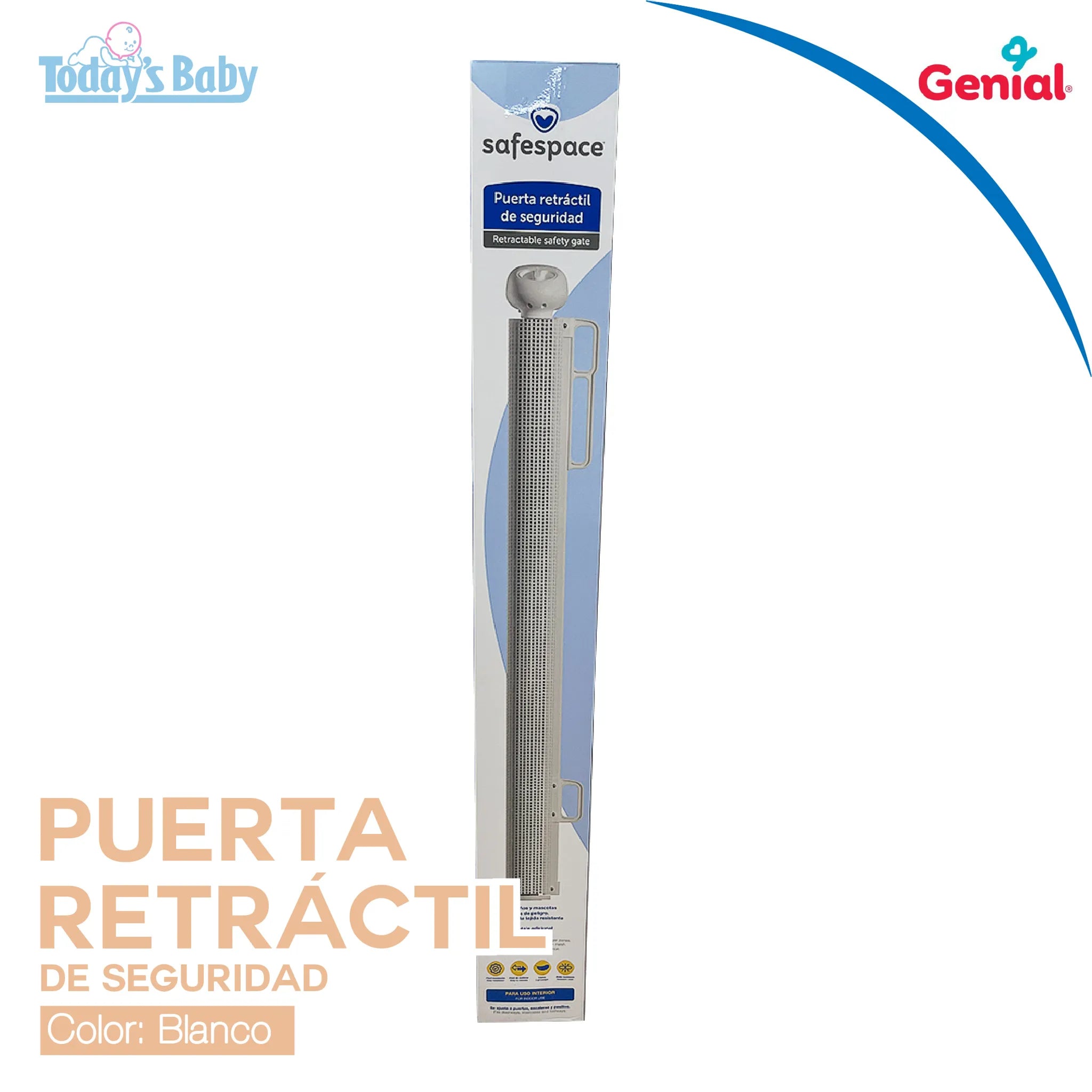 Puerta retráctil de seguridad Safespace