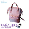 pañalera tipo morral para bebé