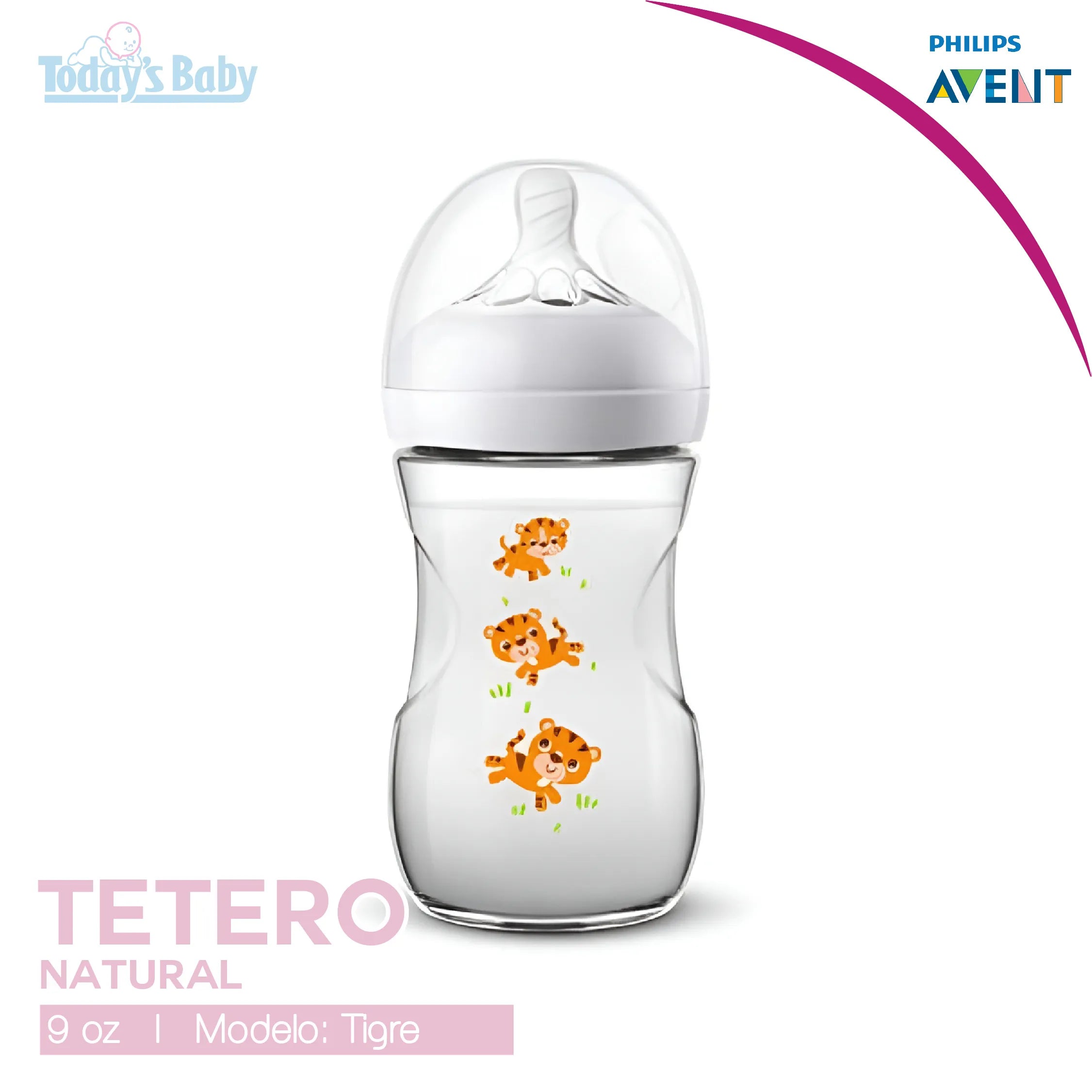 Tetero Natural Tigre 9 oz Avent