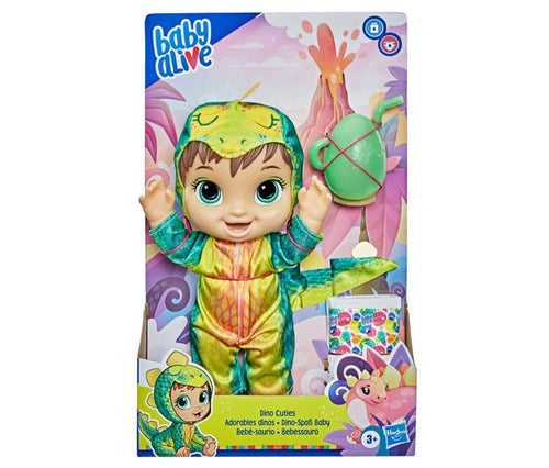 baby alive dino cutis verde para bebé