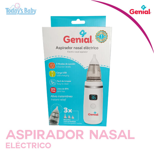 aspirador nasal eléctrico genial para bebé