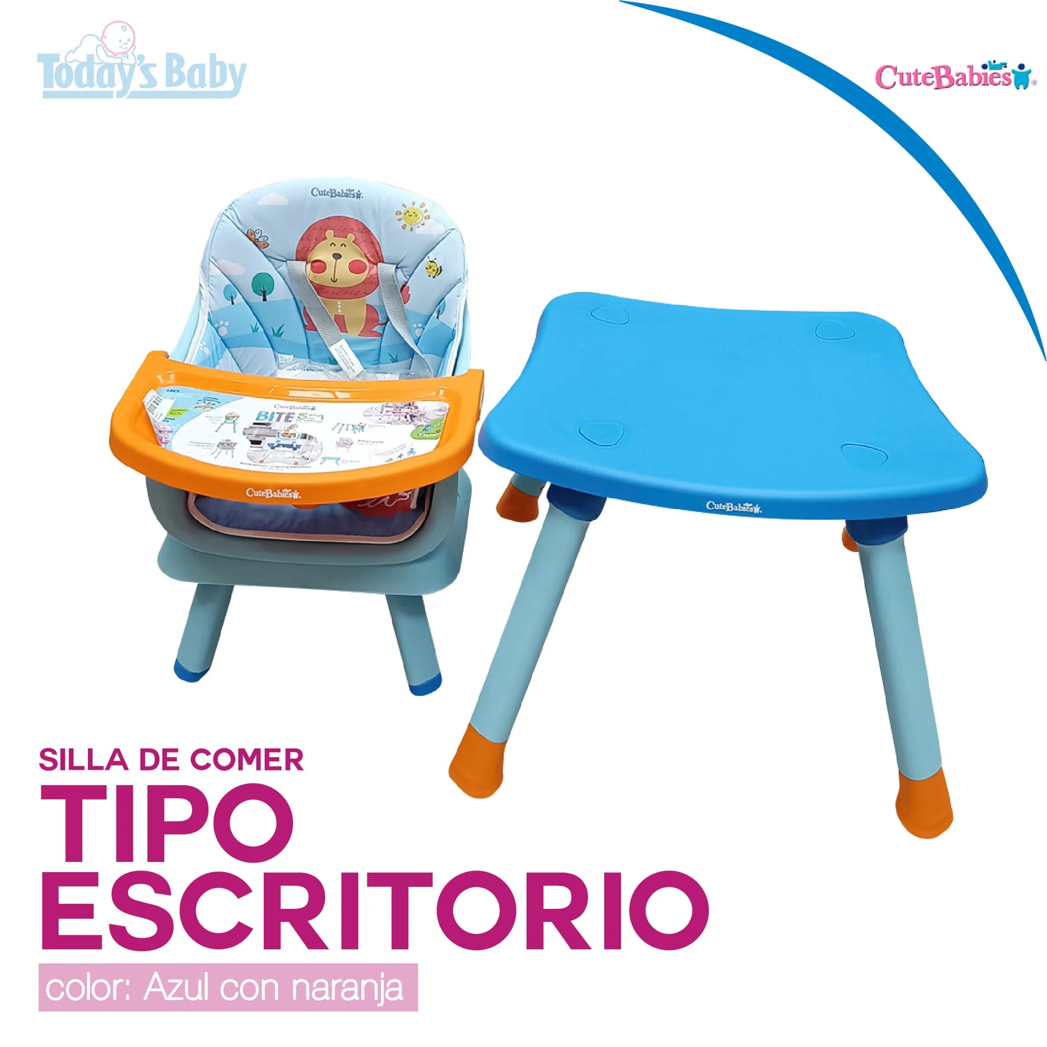 Silla de comer Escritorio 5 en 1 Multifuncional