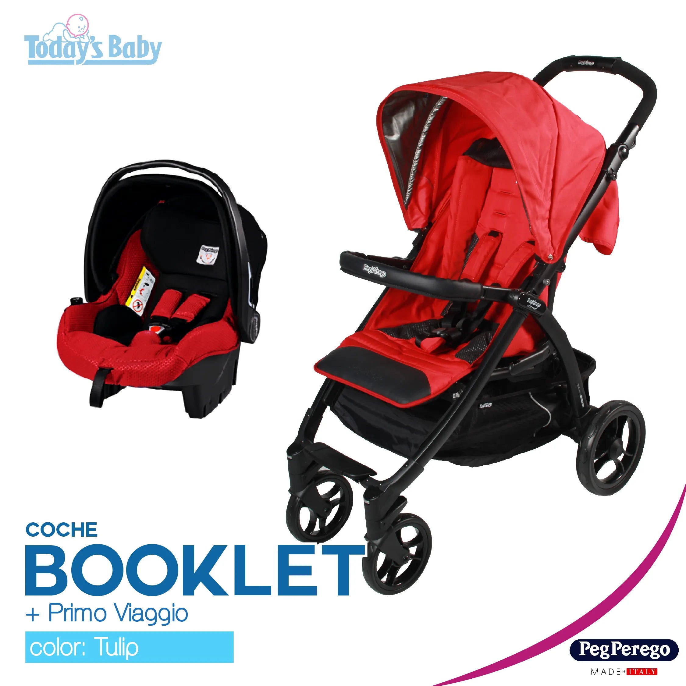Coche Booklet Tulip + Primo Viaggio de Peg Perego