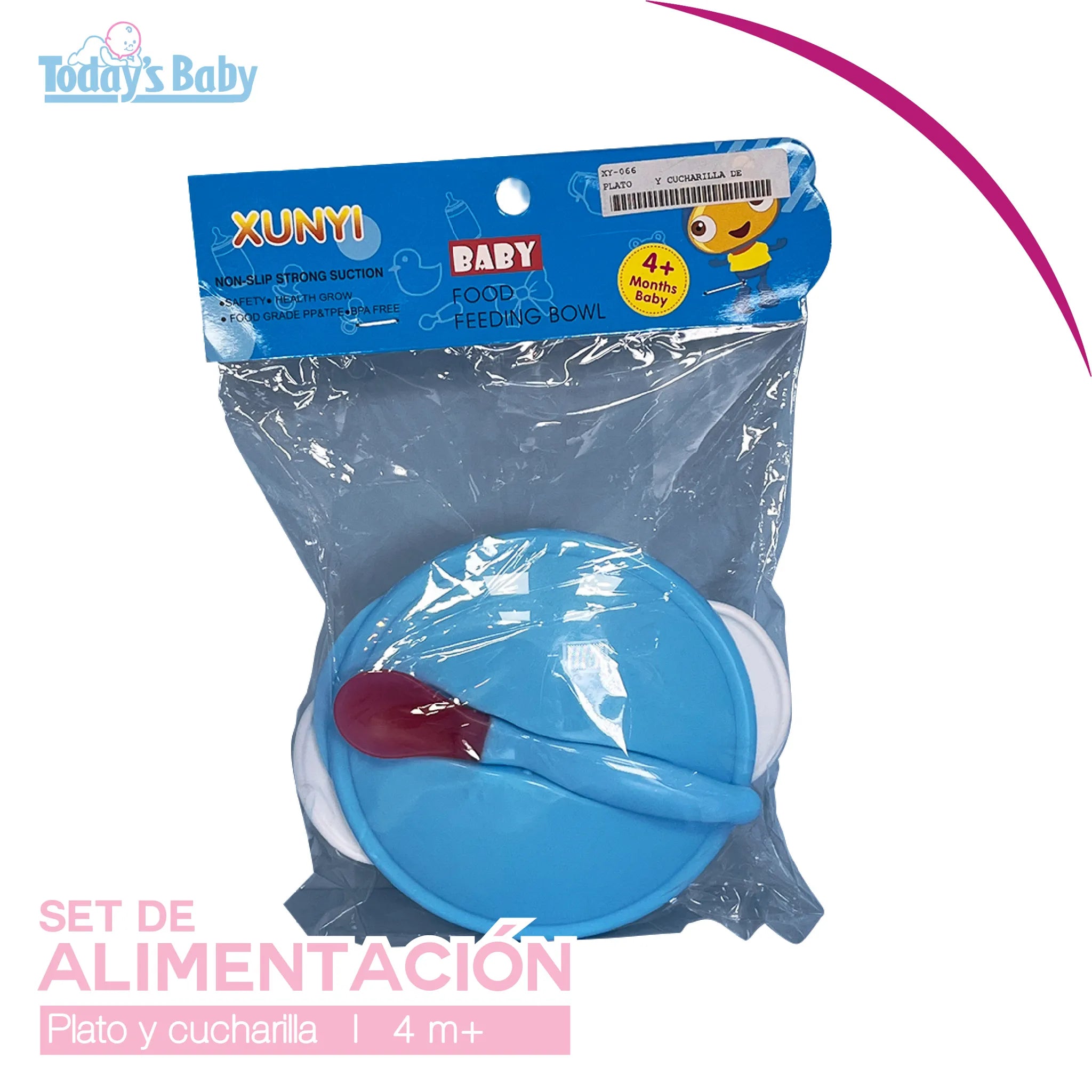 Set de alimentación para bebés 4m+