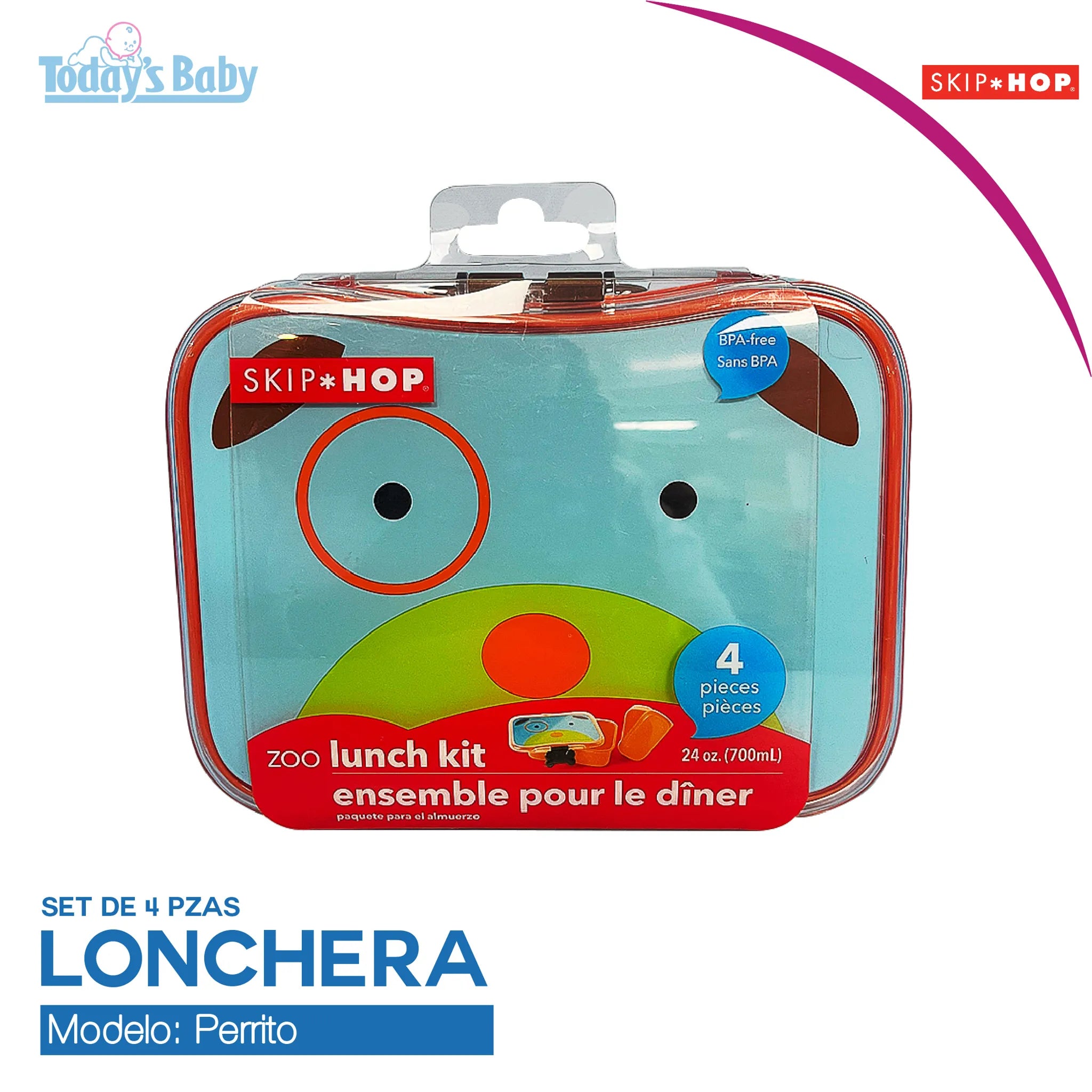 Lonchera de 4 pzas Perrito Skip Hop