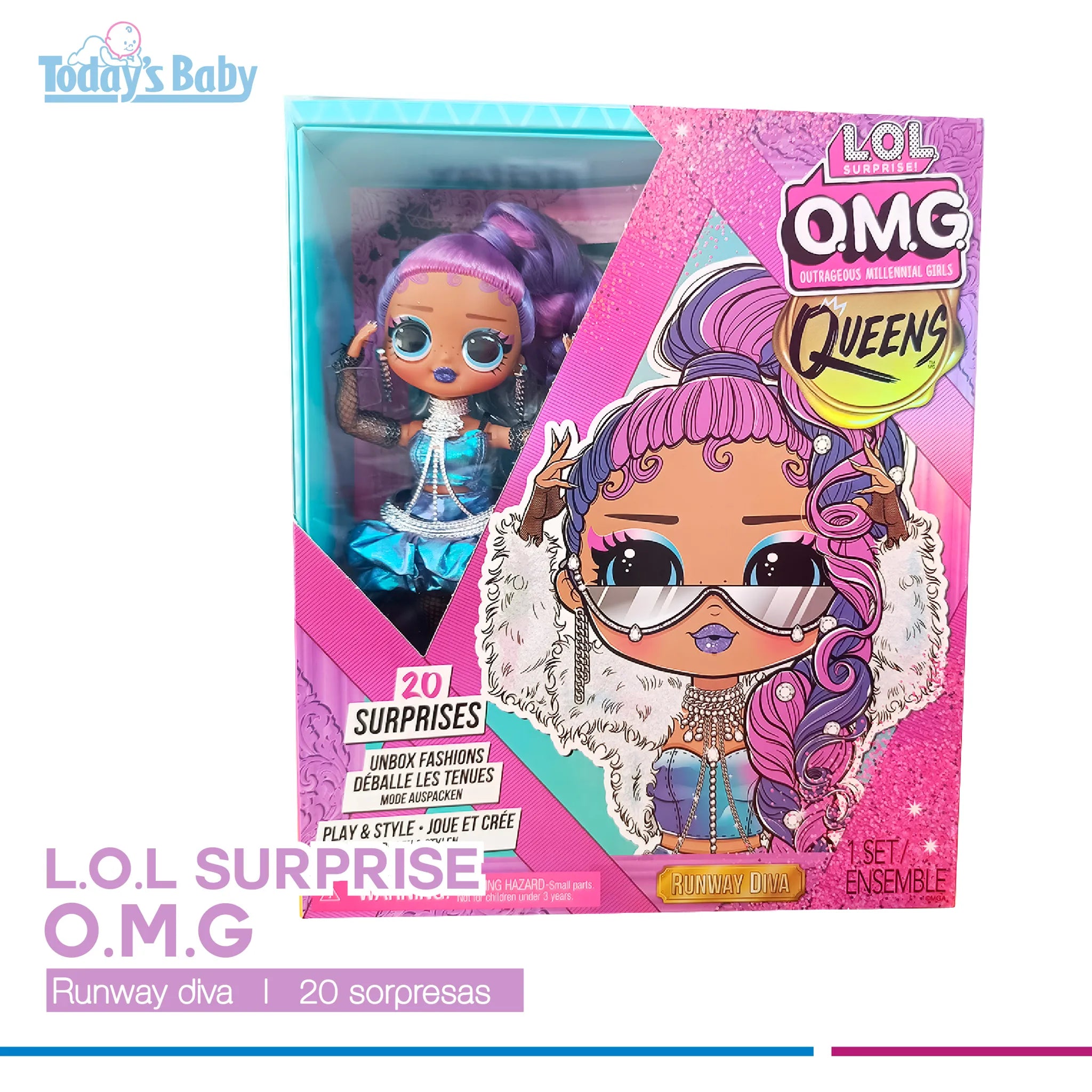 LOL Surprise O.M.G Queens RUNWAY DIVA