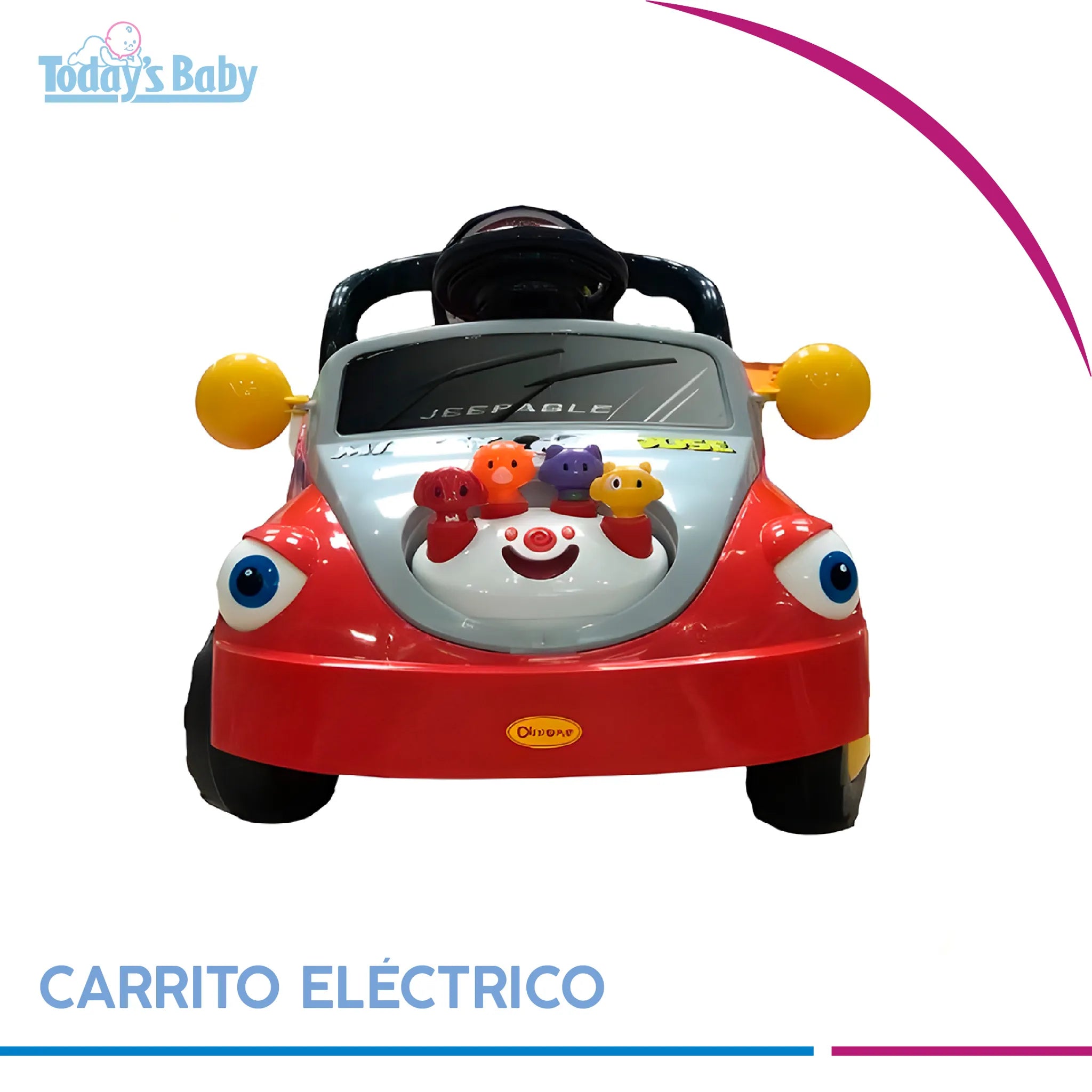 Carrito eléctrico Disney  de Mickey Mouse