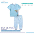 Set de 2 pzas Camisa + Pantalón