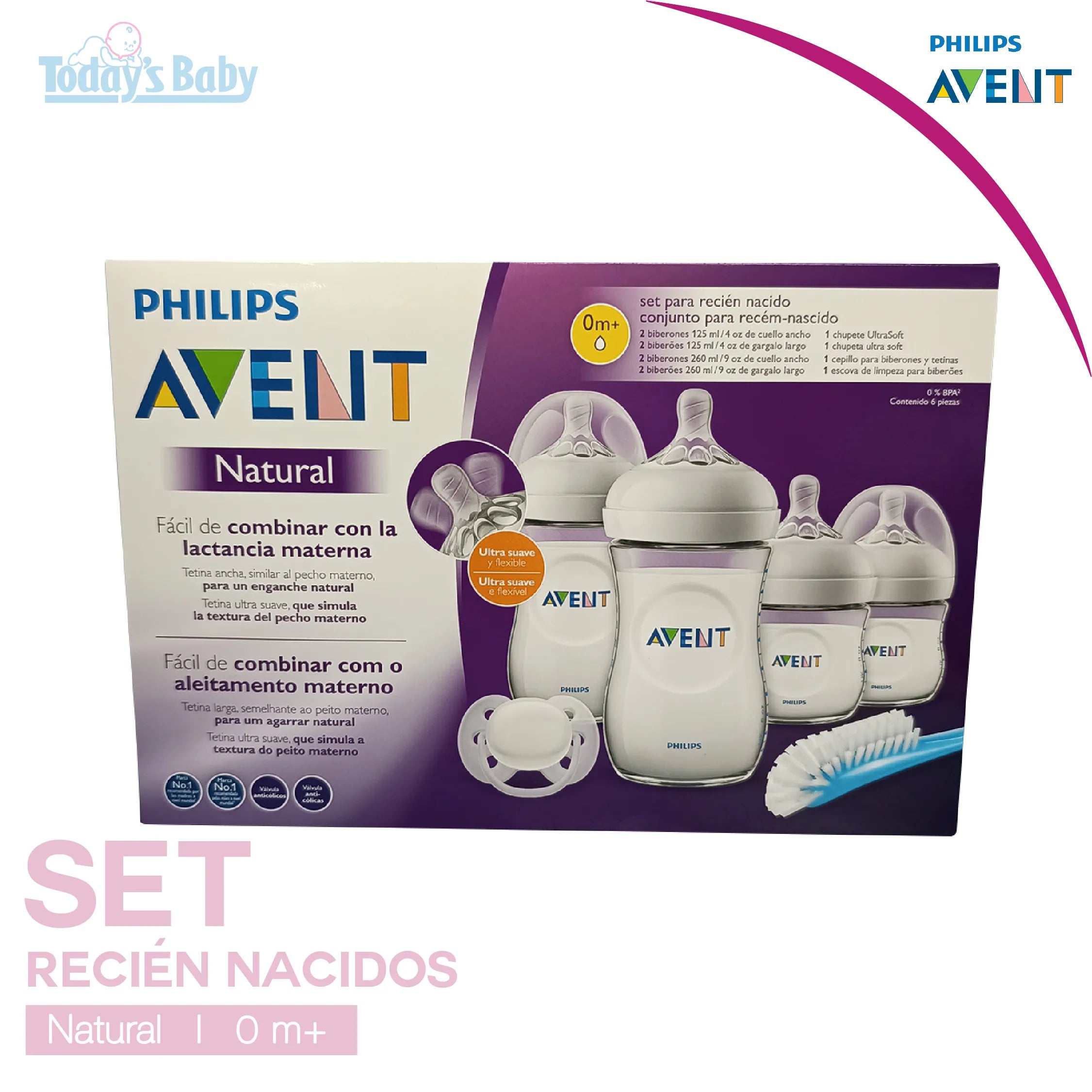 Set para Recién Nacidos Natural +0m Avent