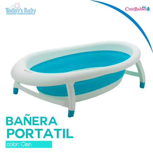 bañera plegable portátil cute babies para bebé