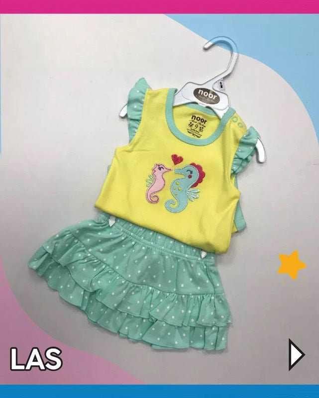 Conjunto falda y franela