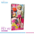 Muñeca Barbie Veterinaria Pet