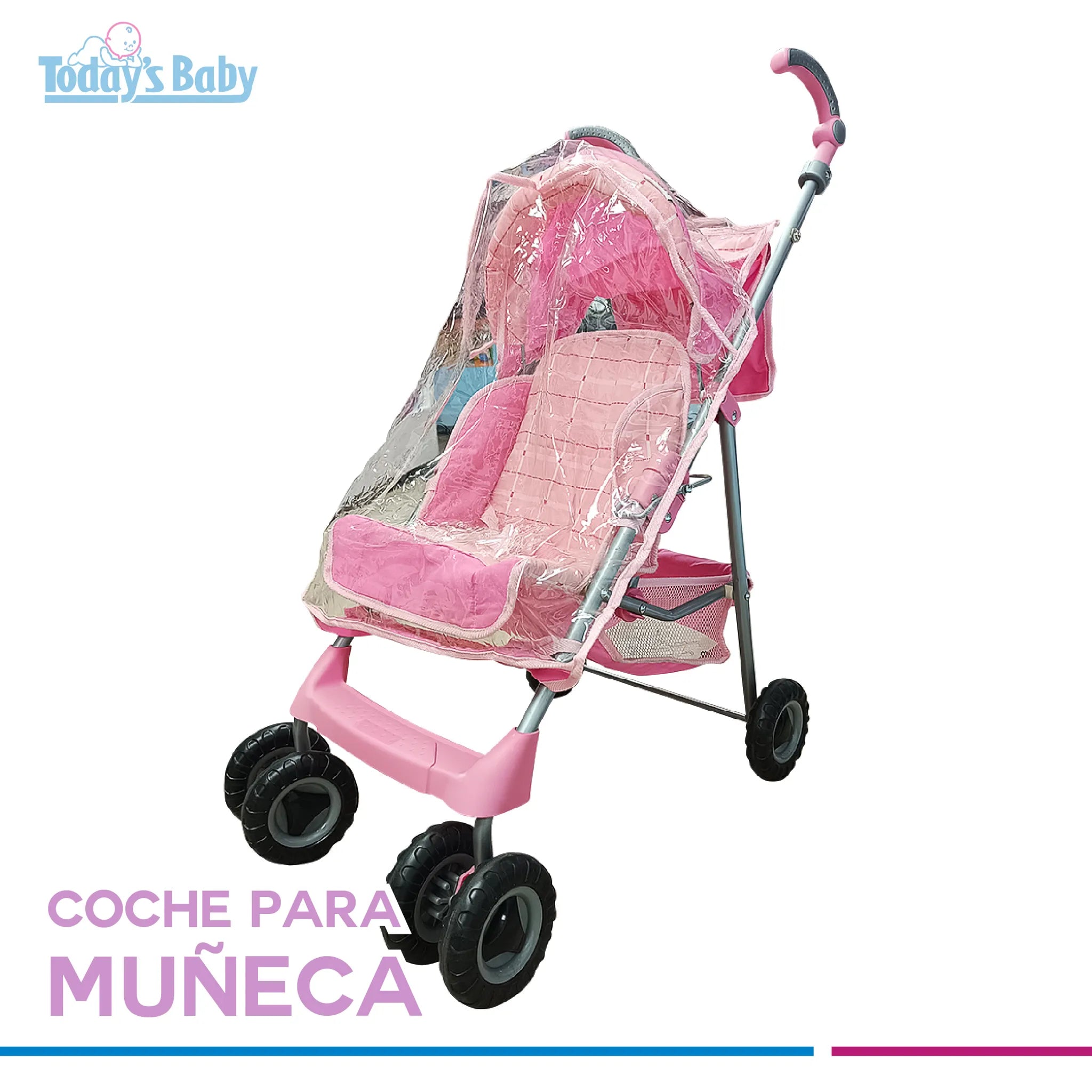 Coche para muñecas grande