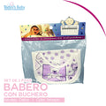 Set de 2 baberos y buchero