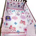 Juego de edredones Flor y Mariposa