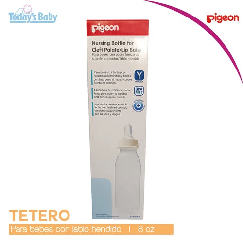 biberón para labio leporino para bebé