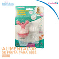 Alimentador de fruta + mordedor para bebé 6m+ Cute Babies