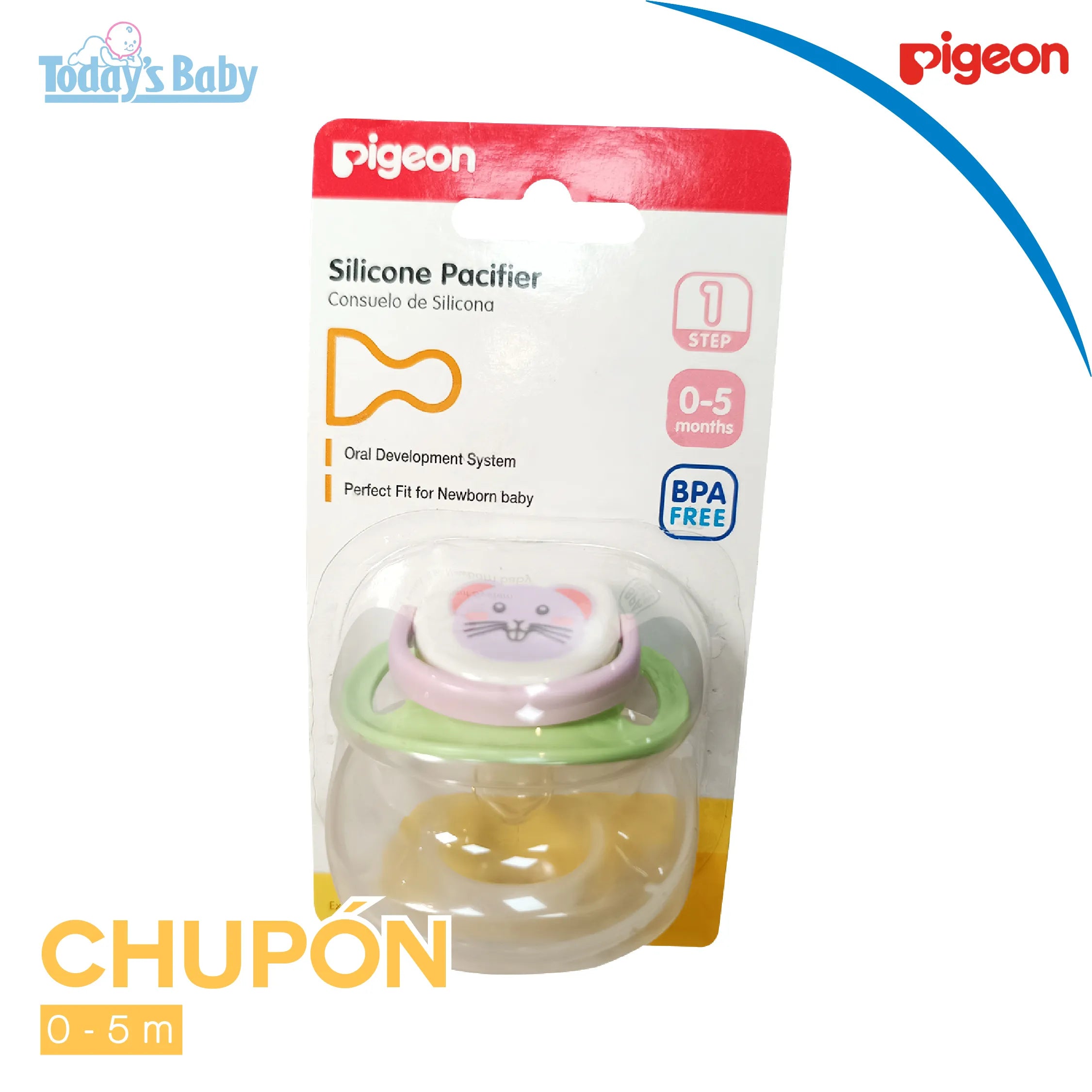 Chupon de 0-5 meses Pigeon