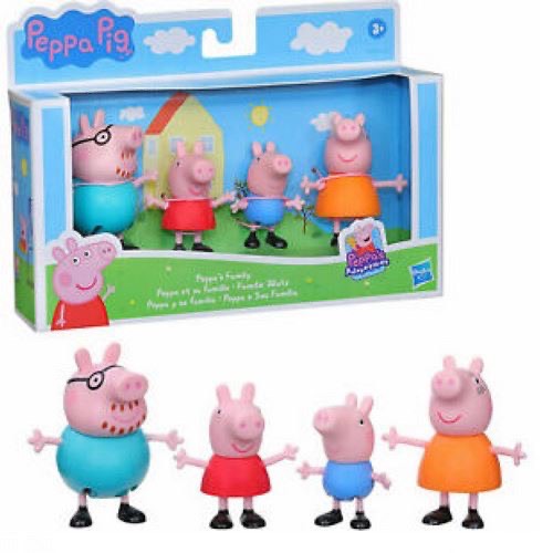 pappa pig family 4 pack para bebé