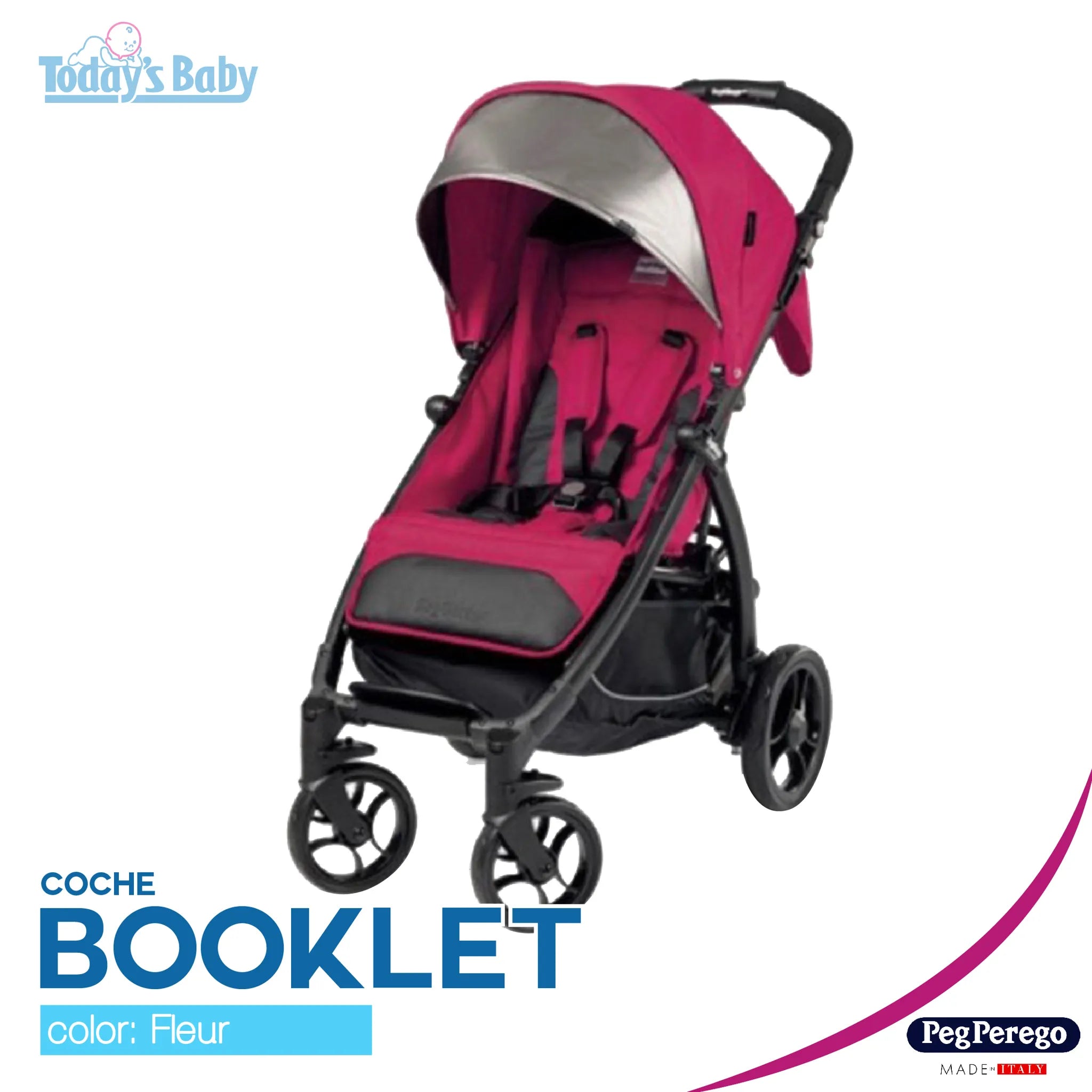 Coche Booklet Fleur Peg Perego