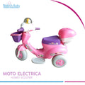 Moto electrica Honey Scooter Rosada