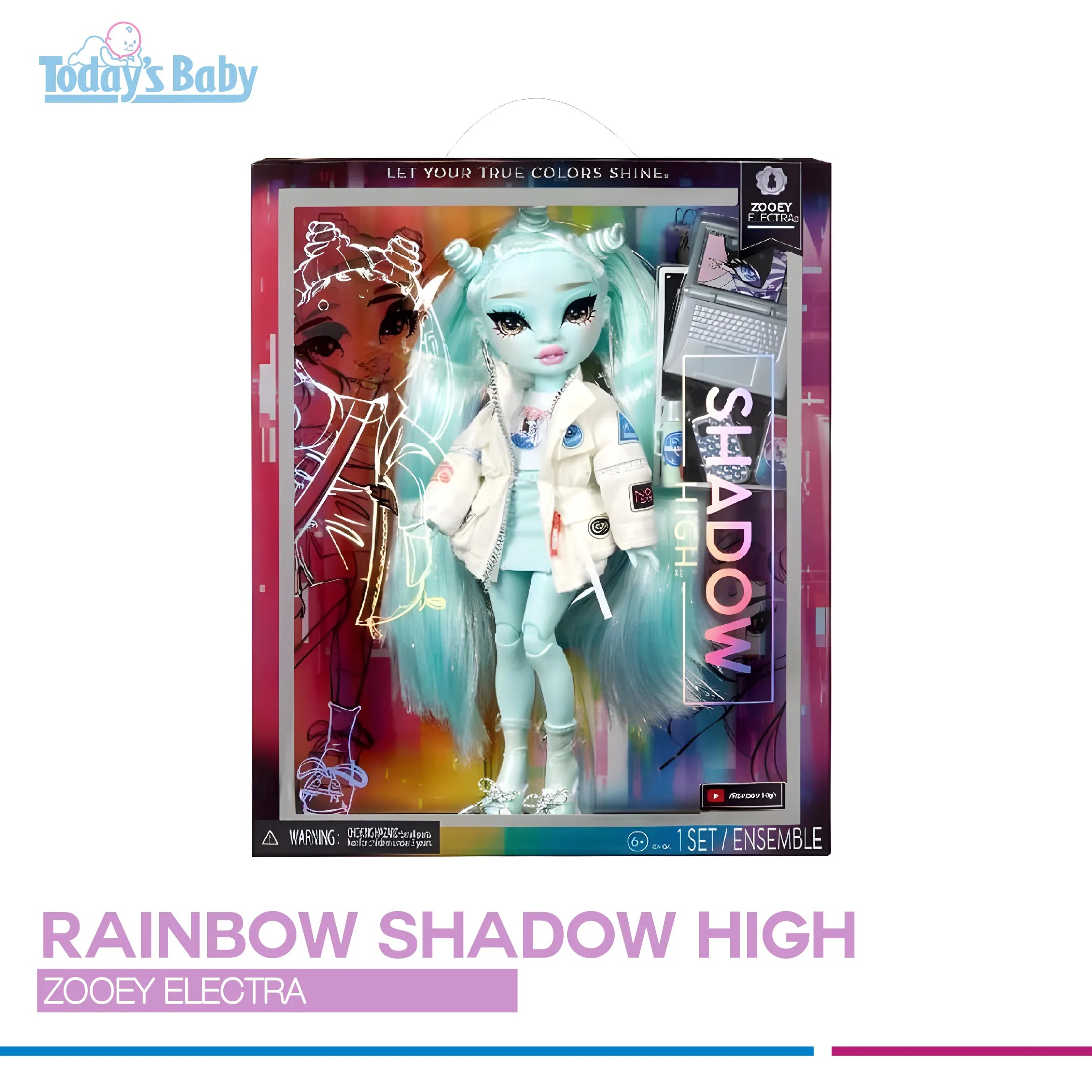 shadow high fashion doll zooey electra para bebé