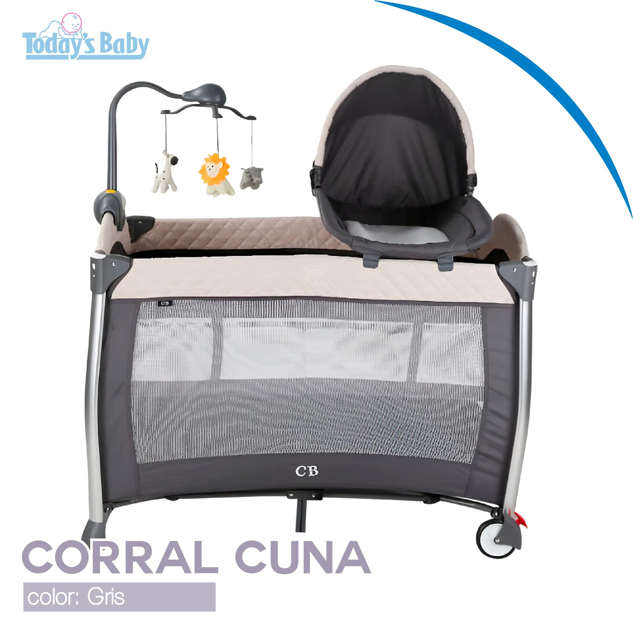 Corral Cuna Siena Cute Babies